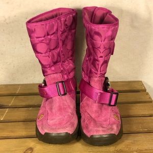Coach ‘Sandi’ Oink Winter Boots Women’s 6M